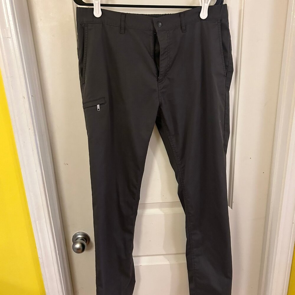 J. Crew 484 Slim Fit Performance Tech Pant, 34 x 34 Bedford Coal